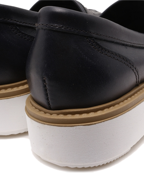 CIAOPANIC（チャオパニック）の「【Ciaopanic】モカシン（モカシン/デッキシューズ・レディース・ホワイト/ネイビー・36/37）」の4枚目の写真