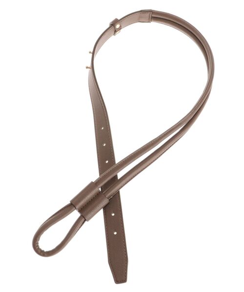 LAGUNAMOON（ラグナムーン）の「ターンベルト（ベルト・レディース・ブラウン/アイボリー・FREE）」の5枚目の写真