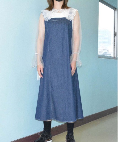 HARLEM ROUNGE(ハーレムラウンジ)の「刺繍衿シアートップス(シャツ/ブラウス・レディース・B/C・FREE)」の12枚目の写真
