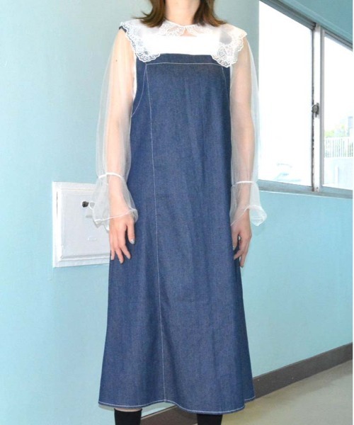 HARLEM ROUNGE(ハーレムラウンジ)の「刺繍衿シアートップス(シャツ/ブラウス・レディース・B/C・FREE)」の8枚目の写真