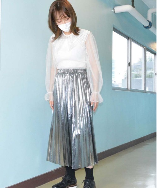 HARLEM ROUNGE(ハーレムラウンジ)の「刺繍衿シアートップス(シャツ/ブラウス・レディース・B/C・FREE)」の15枚目の写真