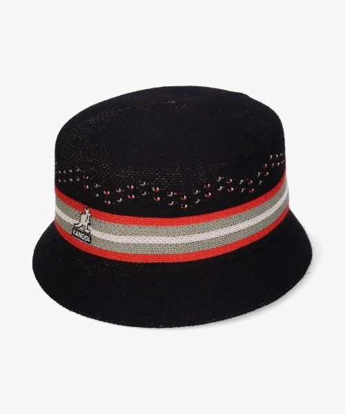 KANGOL（カンゴール）の「KANGOL Slick Stripe Bin（ハット）」 - WEAR