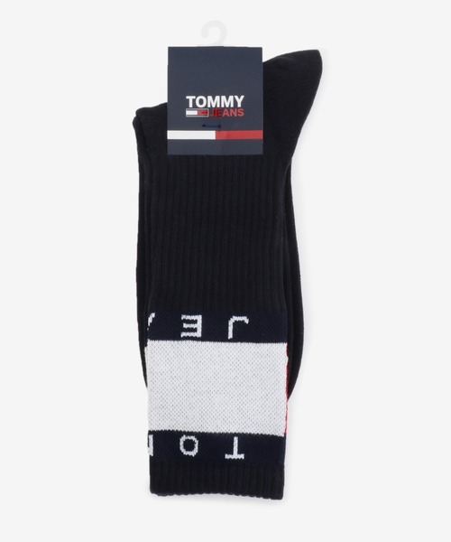tommy jeans(トミー ジーンズ)の「【NET ViVi掲載】ビッグフラッグソックス(ソックス/靴下・メンズ・ホワイト/ブラック・S/M/M/L)」の12枚目の写真