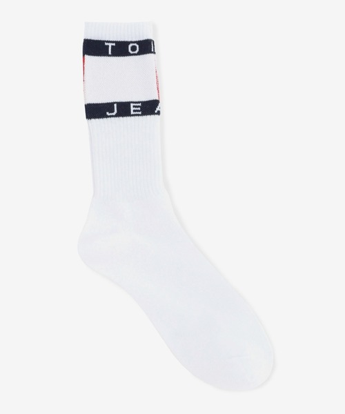 tommy jeans(トミー ジーンズ)の「【NET ViVi掲載】ビッグフラッグソックス(ソックス/靴下・メンズ・ホワイト/ブラック・S/M/M/L)」の5枚目の写真