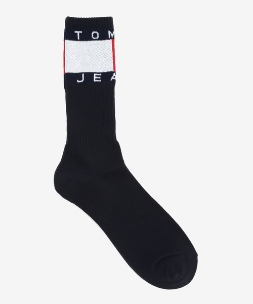 tommy jeans(トミー ジーンズ)の「【NET ViVi掲載】ビッグフラッグソックス(ソックス/靴下・メンズ・ホワイト/ブラック・S/M/M/L)」の6枚目の写真