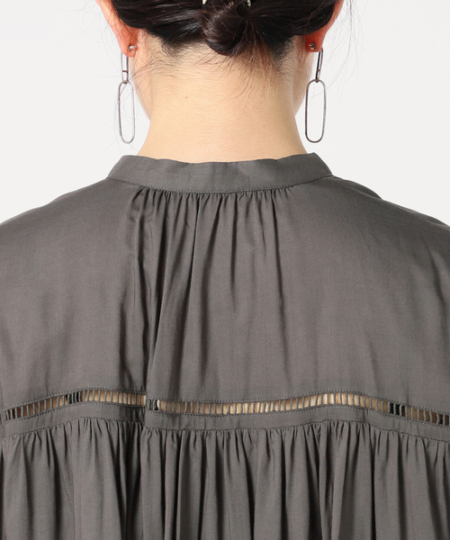 B.C STOCK(ベーセーストック)の「キャンディースリーブブラウス(シャツ/ブラウス・レディース・ブラウン/ブラック系その他/ブルー/オレンジ・FREE)」の16枚目の写真