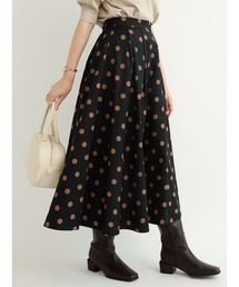 Te chichi TERRASSE | ドットフレアスカート(スカート)
