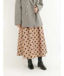 Te chichi TERRASSE | ドットフレアスカート(スカート)