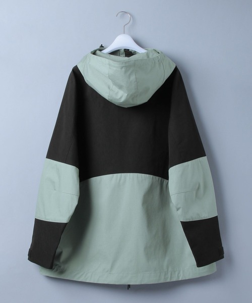 NUMERALS（ヌメラルズ）の「[NUMERALS]3レイヤーマウンテンパーカー（マウンテンパーカー・メンズ・ブラック/ライトグリーン・MEDIUM/LARGE）」の4枚目の写真