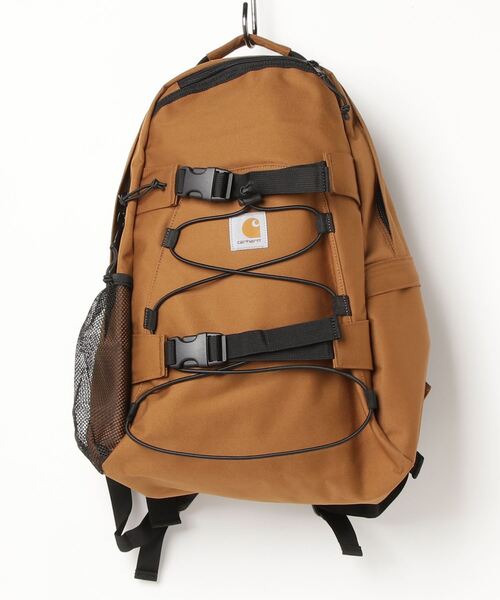 Carhartt WIP(カーハートダブリューアイピー)の「KICKFLIP BACKPACK(バックパック/リュック・メンズ・ブラック/ブラウン/カモフラージュ/ダークグリーン/ダークパープル・ONE SIZE)」の1枚目の写真