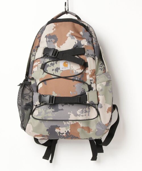 Carhartt WIP(カーハートダブリューアイピー)の「KICKFLIP BACKPACK(バックパック/リュック・メンズ・ブラック/ブラウン/カモフラージュ/ダークグリーン/ダークパープル・ONE SIZE)」の5枚目の写真