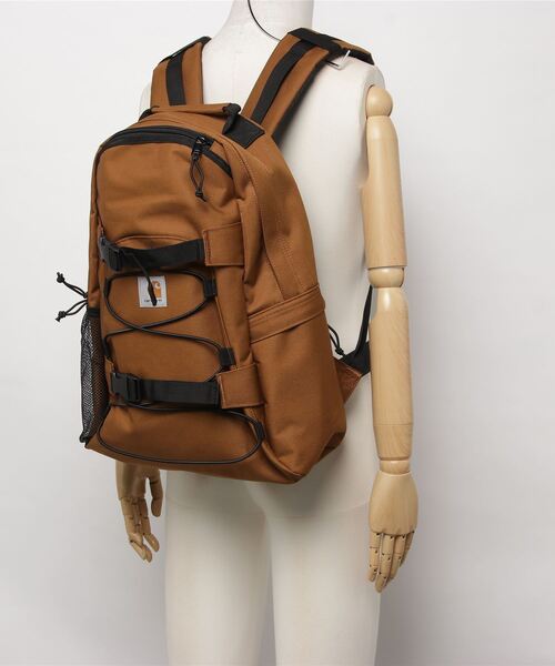Carhartt WIP(カーハートダブリューアイピー)の「KICKFLIP BACKPACK(バックパック/リュック・メンズ・ブラック/ブラウン/カモフラージュ/ダークグリーン/ダークパープル・ONE SIZE)」の6枚目の写真