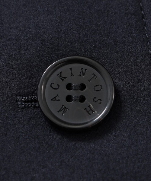 MACKINTOSH LONDON（マッキントッシュ ロンドン）の「【KEIGHLEY/キースリー】ウール二重織メルトンPコート（その他アウター・レディース・ネイビー・38/40）」の8枚目の写真