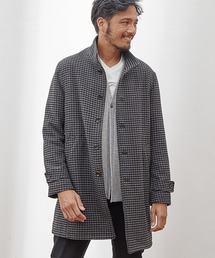 UNION STATION | 【EFFORTLESS】中空糸メルトンスタンドカラーコート(チェスターコート)