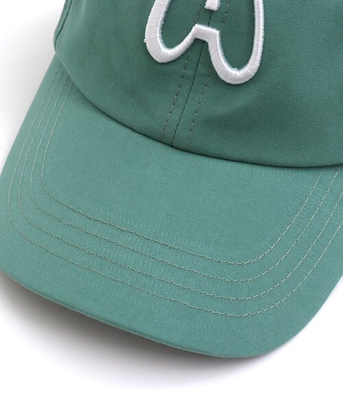 BREEZE（ブリーズ）の「カラバリ刺繍ロゴキャップ（キャップ・キッズ・ベージュ/ピンク/ブルー/エメラルド/マスタード/チェック・50/54/58）」の15枚目の写真