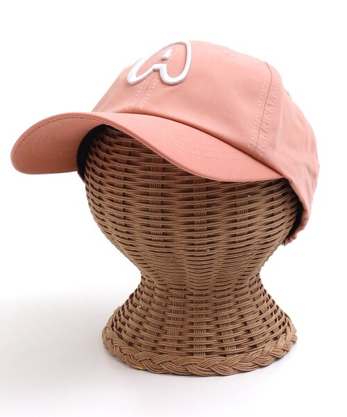 BREEZE（ブリーズ）の「カラバリ刺繍ロゴキャップ（キャップ・キッズ・ベージュ/ピンク/ブルー/エメラルド/マスタード/チェック・50/54/58）」の9枚目の写真