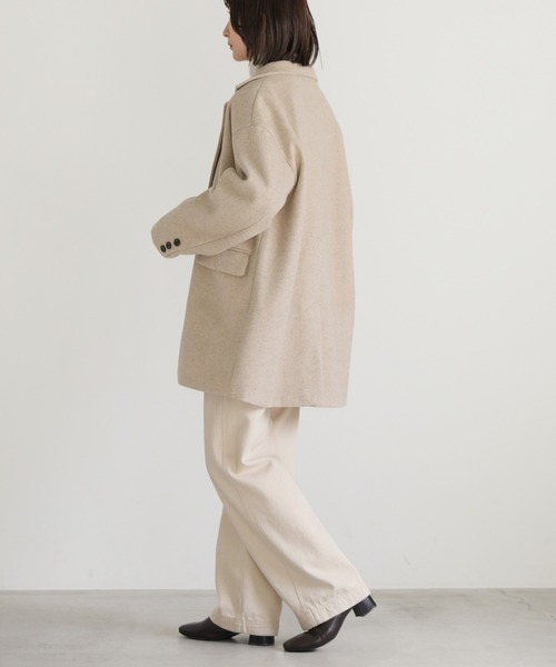 2022 AW オーバーサイズメルトンジャケット（テーラードジャケット