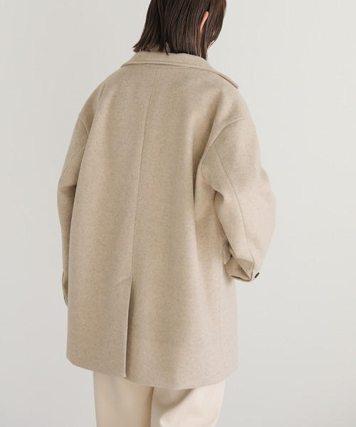 2022 AW オーバーサイズメルトンジャケット（テーラードジャケット