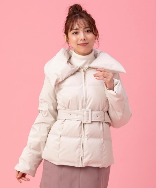 セール レディーショートダウン ダウンジャケット コート Misch Masch ミッシュマッシュ のファッション通販 Zozotown