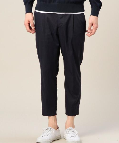 BEAUTY&YOUTH UNITED ARROWS(ビューティーアンドユースユナイテッドアローズ)の「BY 1プリーツ ワイド/テーパードパンツ ◆(その他パンツ・メンズ・ベージュ/ネイビー・MEDIUM/X-LARGE/LARGE/SMALL)」の14枚目の写真