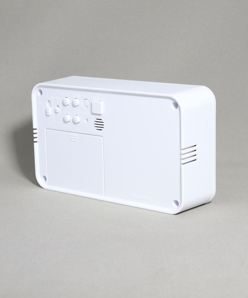 CASIO(カシオ)の「電波目覚まし時計 / TTM-170NJ-7JF(置時計・メンズ・ホワイト・FREE)」の4枚目の写真