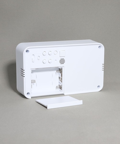 CASIO(カシオ)の「電波目覚まし時計 / TTM-170NJ-7JF(置時計・メンズ・ホワイト・FREE)」の5枚目の写真