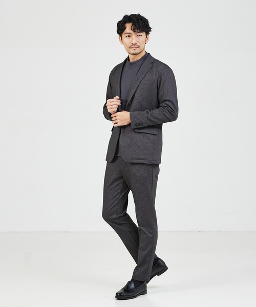 ABAHOUSE GRAY(アバハウスグレイ)の「【上下2点セット/セットアップ対応】ポンチセットアップ/スーツ(セットアップ・メンズ・ネイビー/グレー系その他/ブルー系その他/グレー/モカ/ブルー系その他2/ブラック系その他/ストライプ・48/44/50/46)」の11枚目の写真