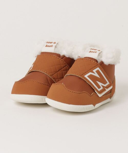 NEW BALANCE（ニューバランス）の「new-b boots（ブーツ・キッズ・ピンク/ブラウン・11.5cm/12.5cm/11cm/12.0cm）」の2枚目の写真