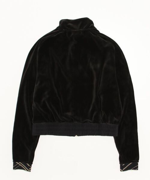 PUMA(プーマ)の「PUMA/プーマ ウィメンズ トレーニング デコ グラム ベロア フルジップ ジャケット(ブルゾン・レディース・ブラック・MEDIUM/LARGE/X-LARGE)」の2枚目の写真