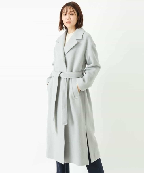 MK MICHEL ミッシェルクラン◇美品ロングチェスターウールコート ロングチェスターウールコート(チェスターコート) | MK MICHEL