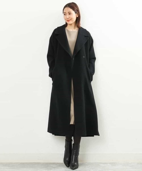 MK MICHEL ミッシェルクラン◇美品ロングチェスターウールコート ロングチェスターウールコート(チェスターコート) | MK MICHEL