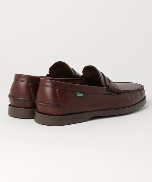 Paraboot（パラブーツ）の「Paraboot/パラブーツ　CORAUX コロー　ローファー デッキシューズ（モカシン/デッキシューズ・メンズ・ブラック/ブラウン・8/9/8.5/7/7.5）」の3枚目の写真