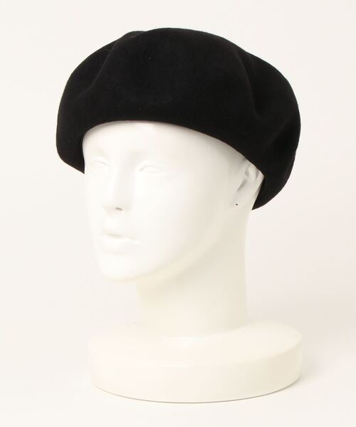 prose verse（プロズヴェール）の「《WEB限定》マッチウールベレー（ハンチング/ベレー帽・レディース・ベージュ/ブラック・ﾌﾘ-）」の9枚目の写真