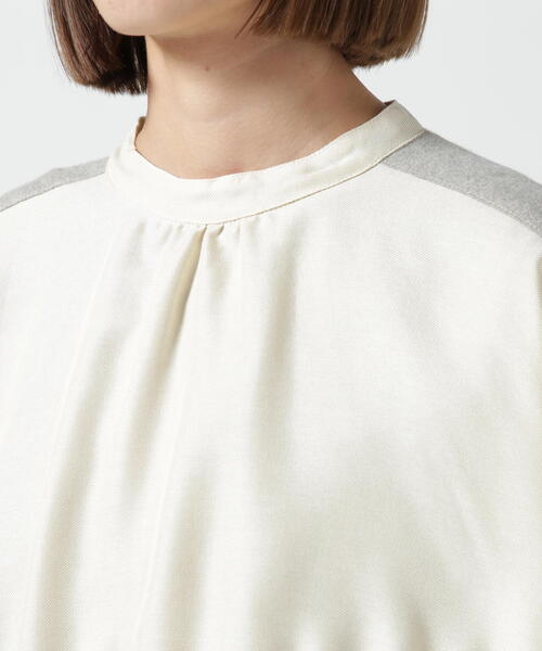 RehersalL(リハーズオール)の「rehersall/リハーズオール/カバーリングシャツBL(シャツ/ブラウス・レディース・グレー/カーキ・F)」の19枚目の写真