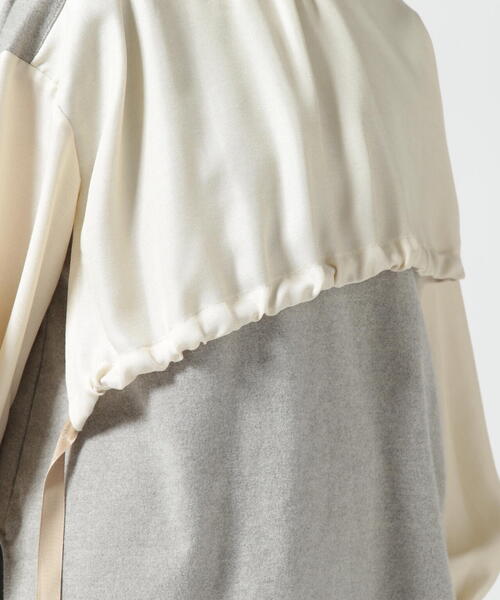 RehersalL(リハーズオール)の「rehersall/リハーズオール/カバーリングシャツBL(シャツ/ブラウス・レディース・グレー/カーキ・F)」の21枚目の写真