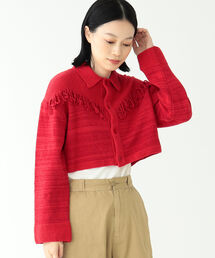 BEAMS BOY | BEAMS BOY / ショート フリンジ カーディガン(カーディガン/ボレロ)