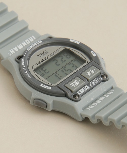 TIMEX IRONMAN デジタル腕時計 グレー アイアンマン [ブランド直営店]TIMEX タイメックス 日本限定