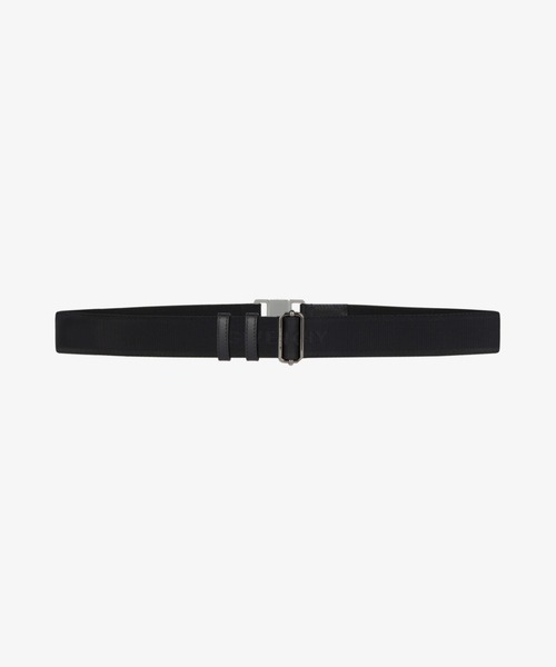 GIVENCHY(ジバンシイ)の「Belt in GIVENCHY canvas with metallic details(ベルト・メンズ・ブラック・95)」の2枚目の写真