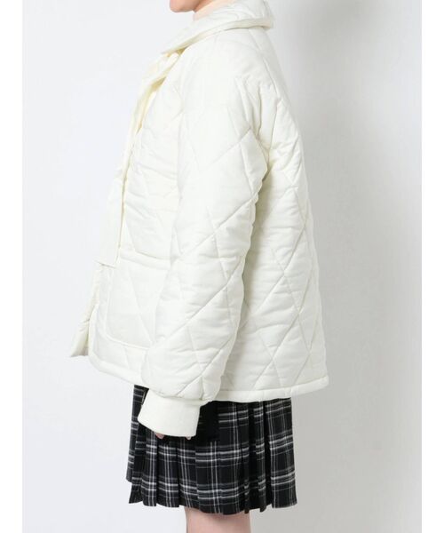 merry jenny(メリージェニー)の「キルトリボンジャケット(その他アウター・レディース・アイボリー/ブラック・FREE)」の18枚目の写真