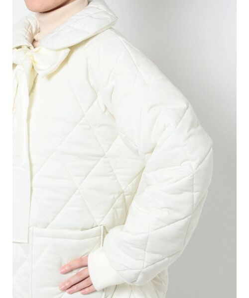 merry jenny(メリージェニー)の「キルトリボンジャケット(その他アウター・レディース・アイボリー/ブラック・FREE)」の21枚目の写真