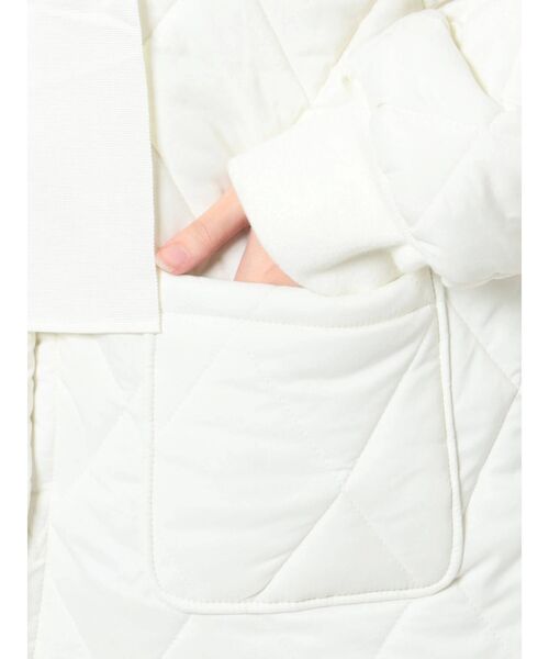 merry jenny(メリージェニー)の「キルトリボンジャケット(その他アウター・レディース・アイボリー/ブラック・FREE)」の22枚目の写真