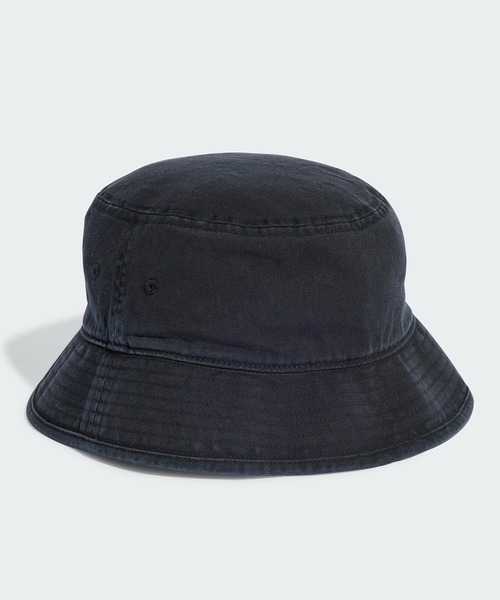 adidas(アディダス)の「アディカラー クラシック ストーンウォッシュ バケットハット / アディダスオリジナルス adidas Originals(ハット・メンズ・ブラック/パープル/ブラック×ブラック・SMALL/LARGE/MEDIUM/X-LARGE)」の7枚目の写真