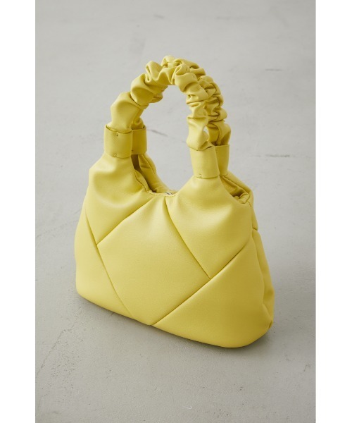 AZUL by moussy（アズールバイマウジー）の「QUILTING MINI SHOULDER BAG/キルティングミニショルダーバッグ（ショルダーバッグ・レディース・ライトブルー/ブラック/イエロー/オレンジ/アイボリー・FREE）」の10枚目の写真