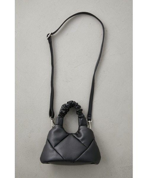 AZUL by moussy（アズールバイマウジー）の「QUILTING MINI SHOULDER BAG/キルティングミニショルダーバッグ（ショルダーバッグ・レディース・ライトブルー/ブラック/イエロー/オレンジ/アイボリー・FREE）」の16枚目の写真