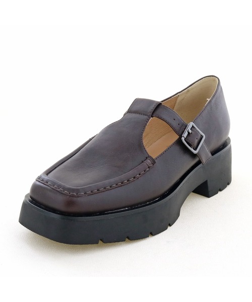 あしながおじさん（アシナガオジサン）の「厚底ストラップシューズ　6701523（その他シューズ・レディース・ブラック/アイボリー/ダークブラウン・22.5cm/23.0cm/23.5cm/24.0cm/24.5cm）」の6枚目の写真