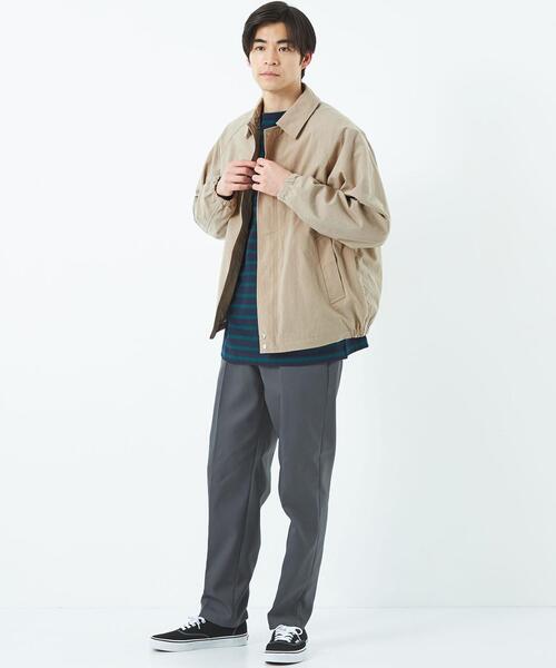 バランスウェアデザイン　ブルゾン　メンズ　XL LUENNA ブルゾン アウター 「LUENNA」Regular Collar Zip Blouson