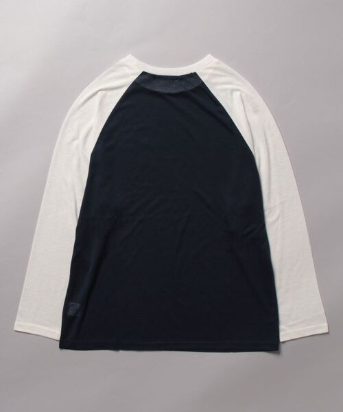 cepo（セポ）の「シアーラグランロンＴｅｅ（Tシャツ/カットソー・レディース・ネイビー/グレー・FREE）」の3枚目の写真