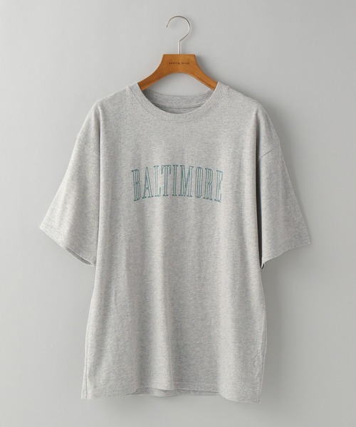 A part by（アパートバイ）の「アソートプリントTシャツ_半袖（Tシャツ/カットソー・レディース・オフホワイト/ライトグレー/チャコールグレー・FREE）」の3枚目の写真