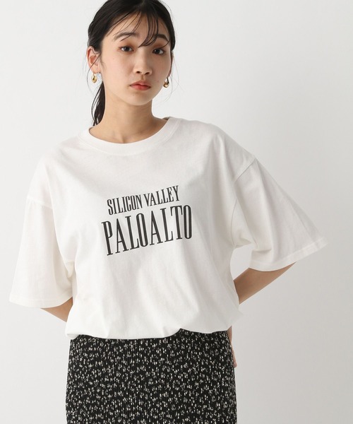 A part by（アパートバイ）の「アソートプリントTシャツ_半袖（Tシャツ/カットソー・レディース・オフホワイト/ライトグレー/チャコールグレー・FREE）」の20枚目の写真