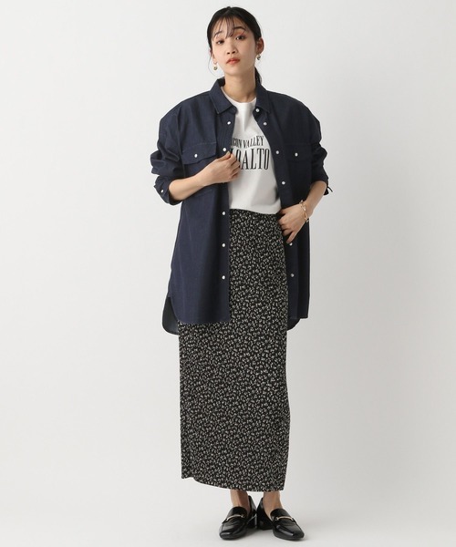 A part by（アパートバイ）の「アソートプリントTシャツ_半袖（Tシャツ/カットソー・レディース・オフホワイト/ライトグレー/チャコールグレー・FREE）」の12枚目の写真